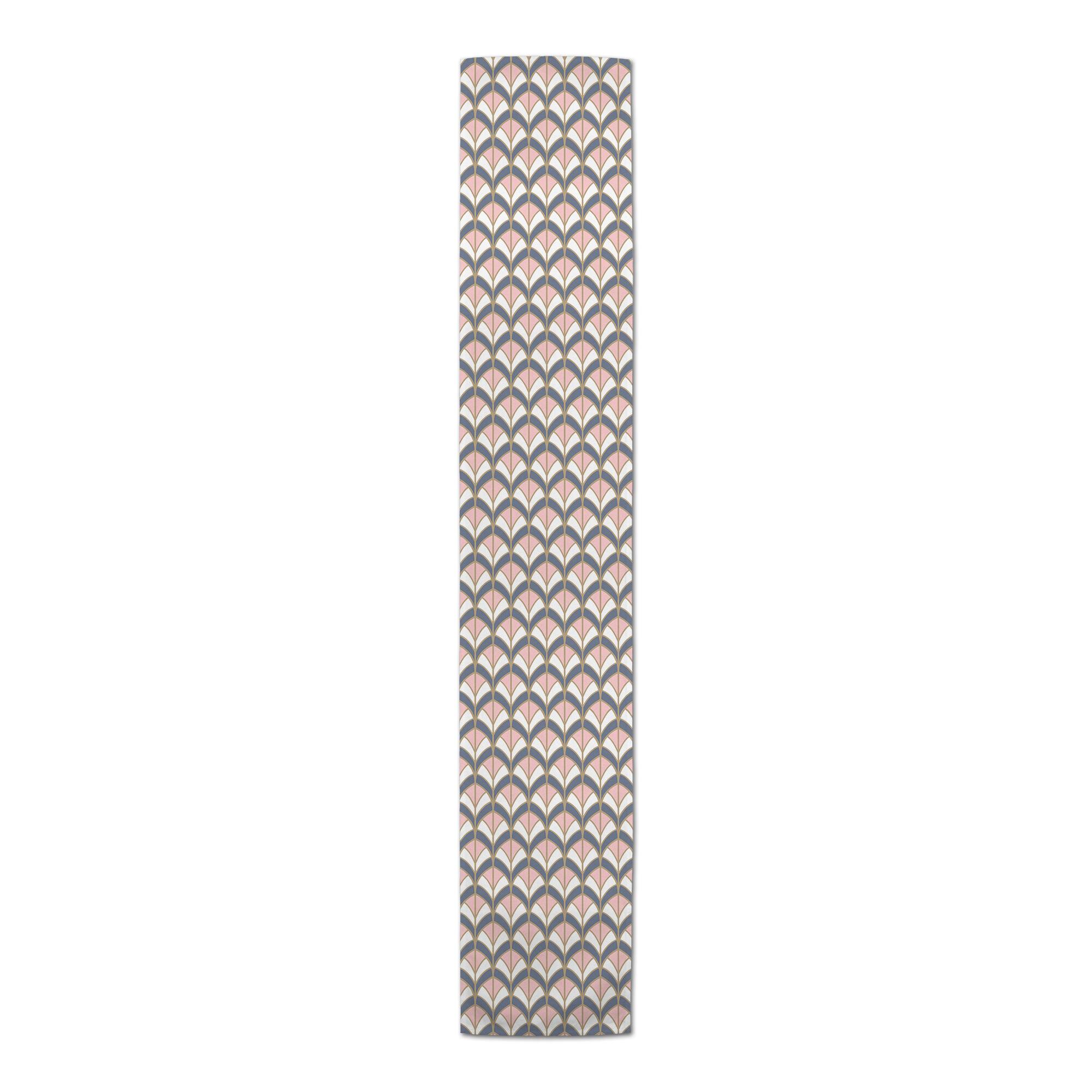 Art Deco Bright 16" x 72" Poly Twill Table Runner